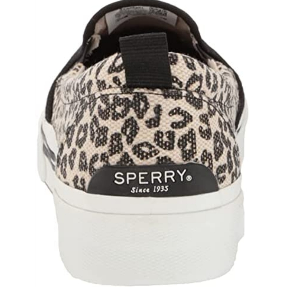 Sperry Leopard Slip Ons Women's Wave Canvas Sneaker ๐ NWT Last Pair - Picture 10 of 16